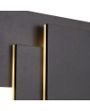 TAHITI XL * APLIQUE GRANDE LED CUADRADOS 36W - NEGRO - 3000K